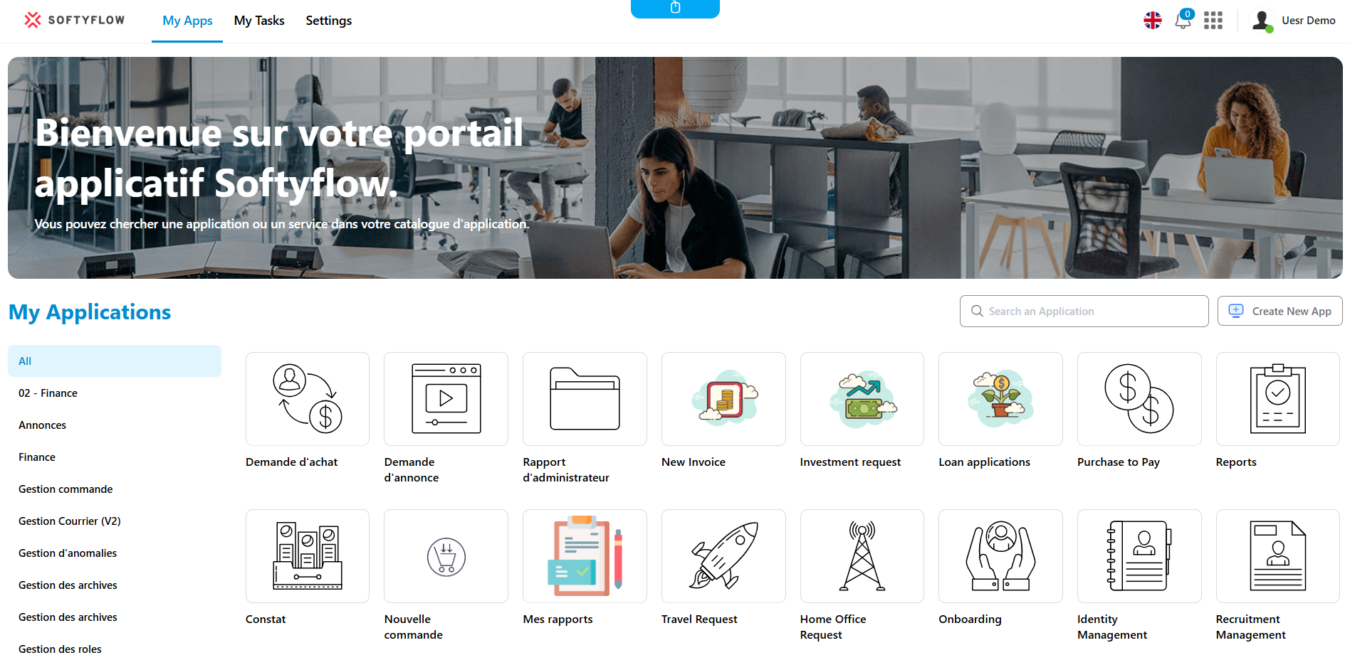 The Softyflow Platform