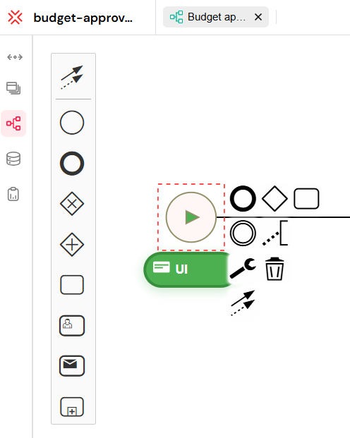 Workflow with Start Event