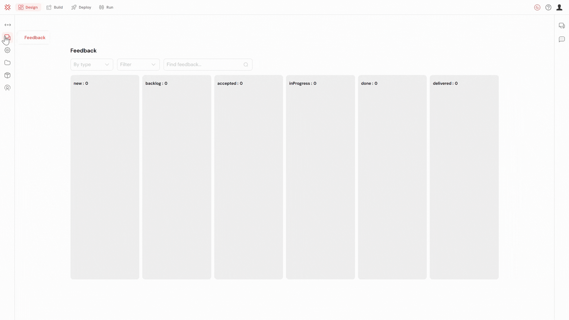Project Workspace Tab Design