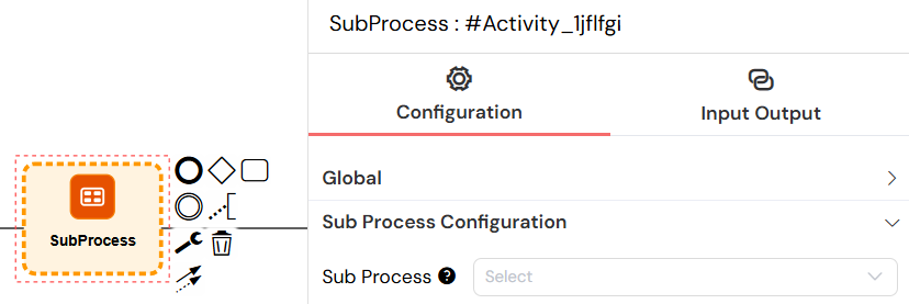 Sub Process Configuration