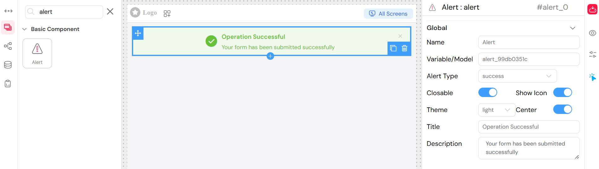 Success Alert