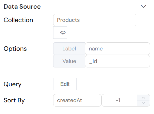 Product Selection