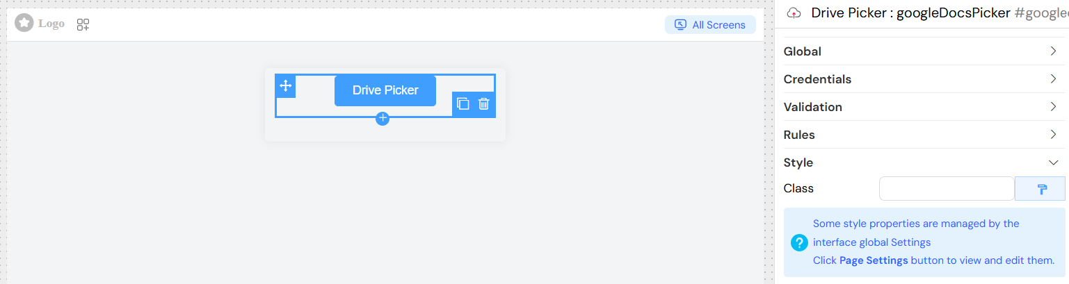 Drive Picker Styling Options