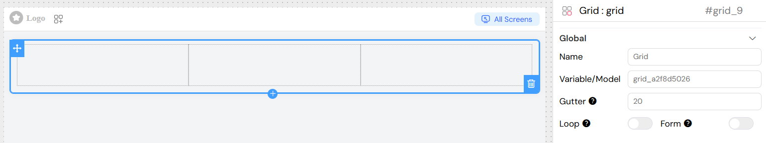 Grid Global Settings