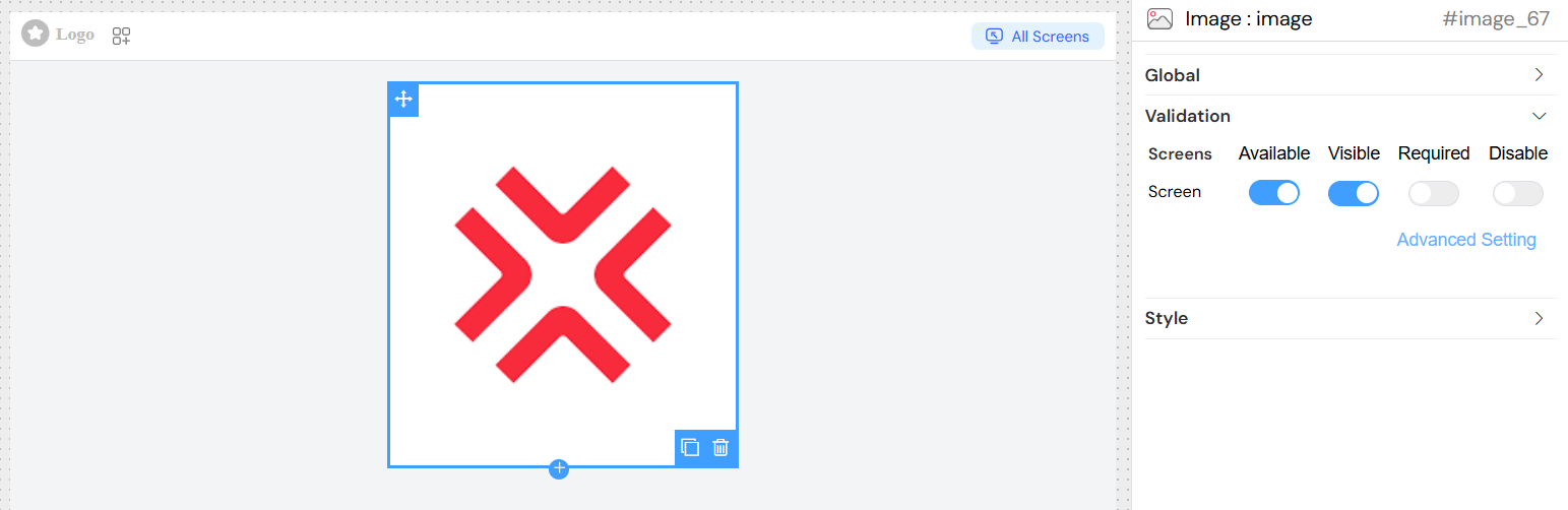 Image Screen-Based Validation