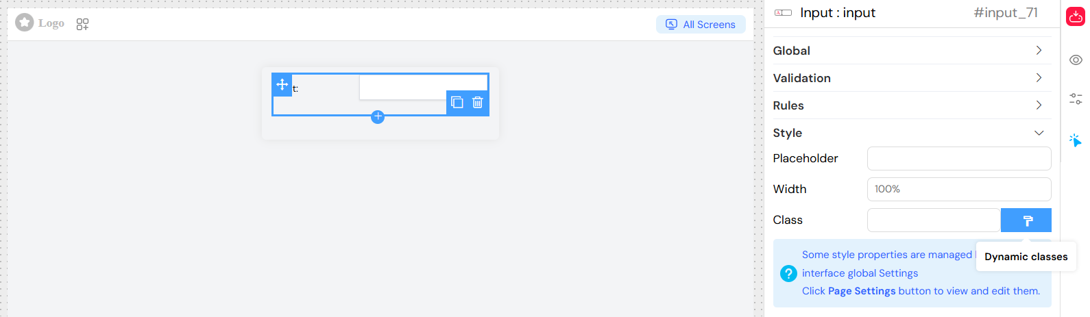 Input Styling