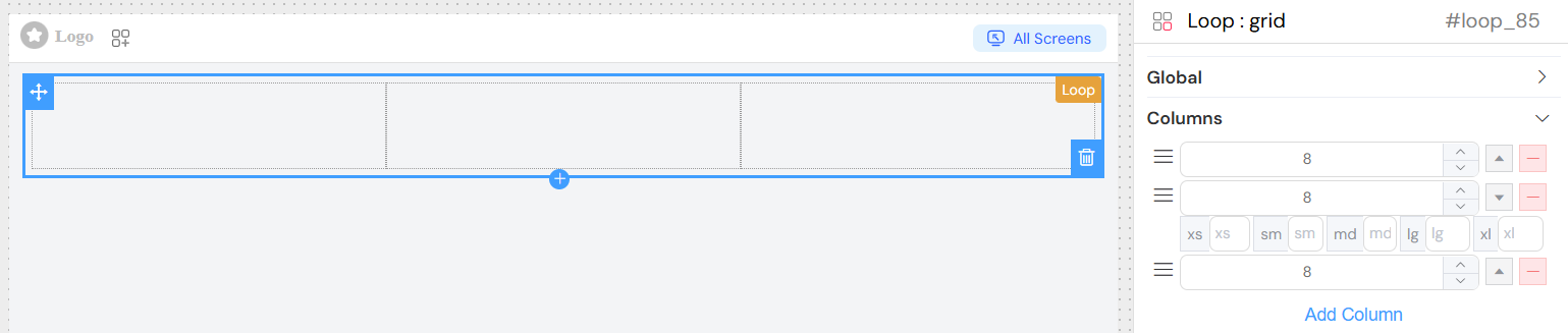 Loop Content Structure