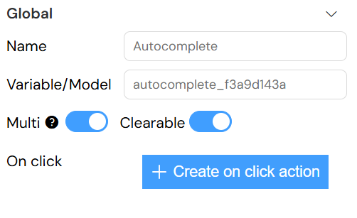 Multiple Selection