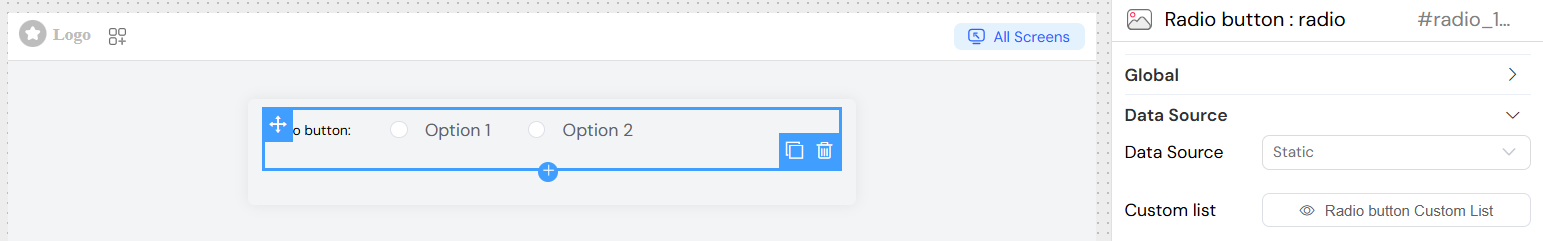 Radio Data Source Static