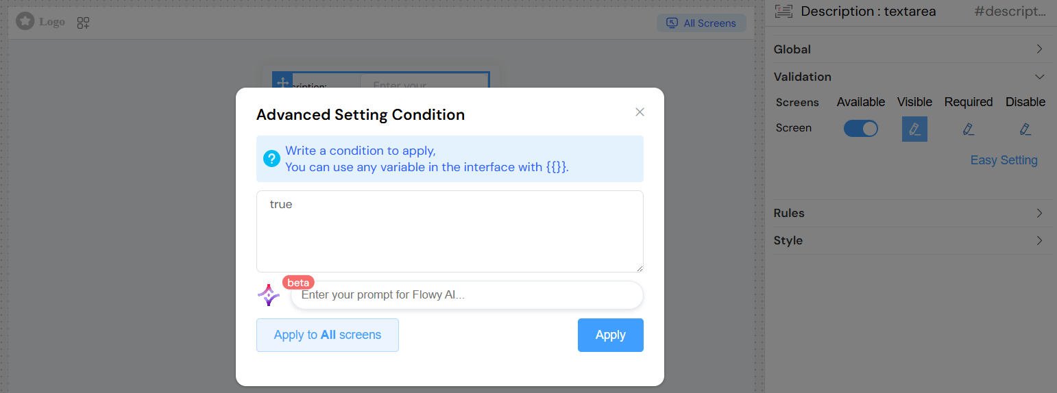 Textarea Advanced Validation