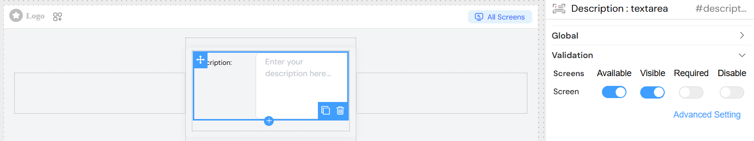 Textarea Basic Validation