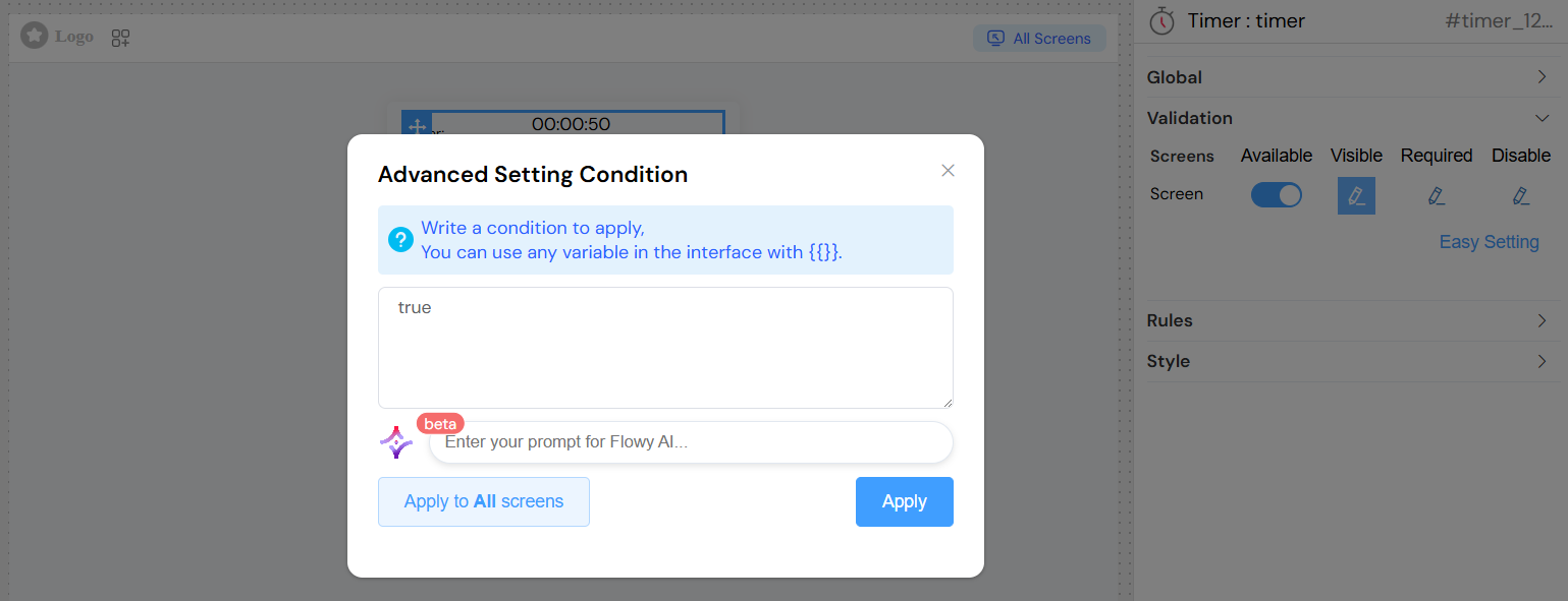 Timer Advanced Validation