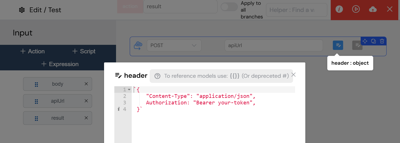 External HTTP call example 3
