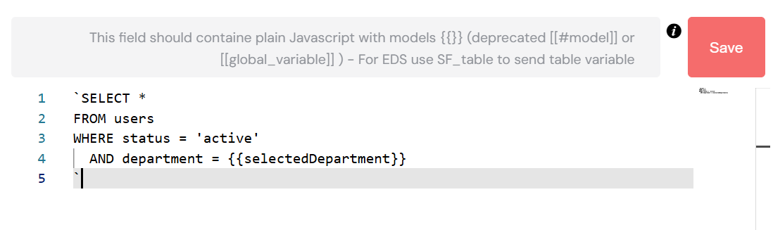 Another widget API binding example