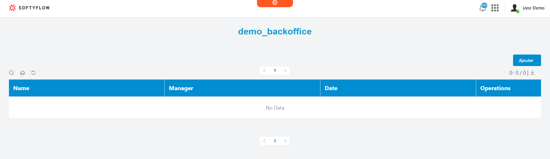backoffice