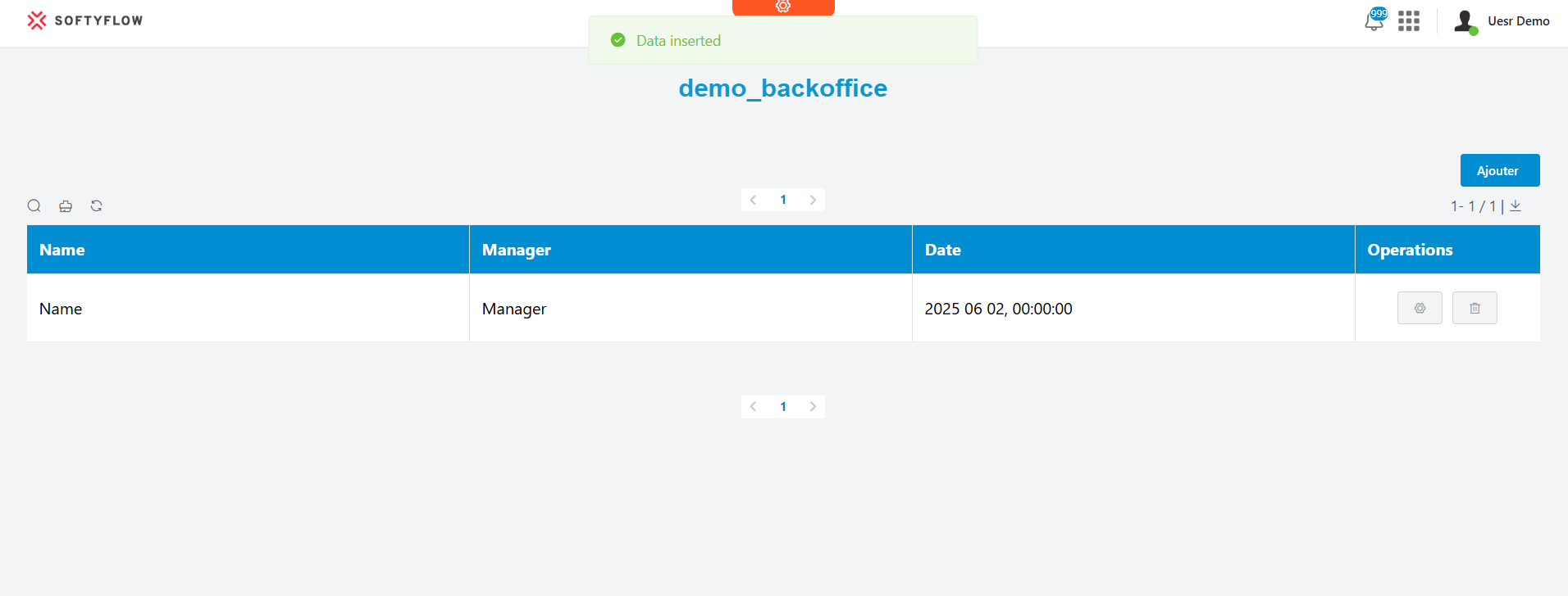 backoffice
